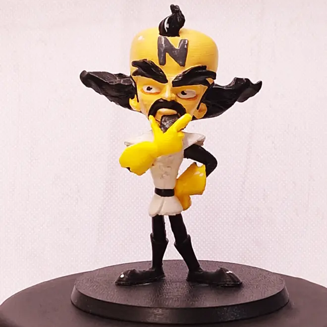 Neo Cortex PS1 Statue